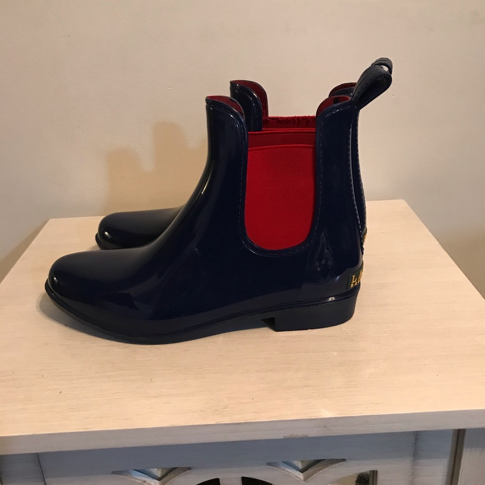 Ralph Lauren ankle rain boots